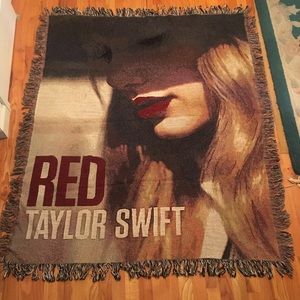 Rare Taylor Swift Red Album Throw/Tapestry